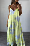 Printed Slip Dress