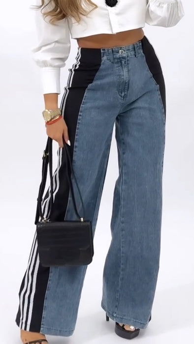 Women's Stylish Straight Loose Jeans