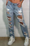 Women's Ripped Casual Jeans