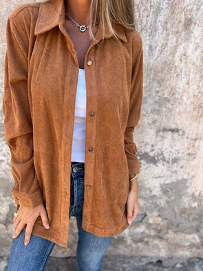 Corduroy Long Sleeved Shirt