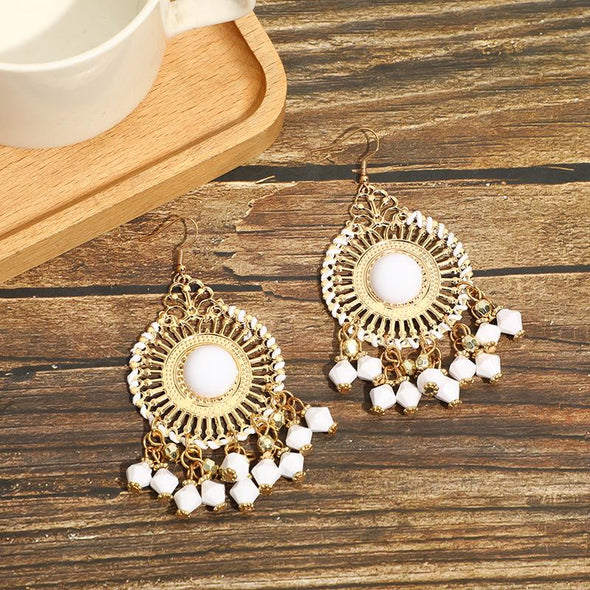 Ethnic Holiday Vintage Handmade Boho Earrings