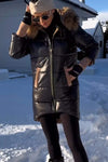 Women's Casual Hooded Zippered Thick Jacket