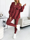 Casual and Comfortable Sweatshirt Suit