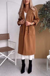 Women's Casual Lapel Long Waisted Jacket