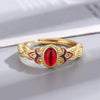 Fine Enamel Craft Women's Open Ring