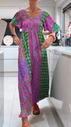 Women's Bohemian Print Dress