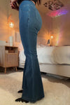 Women's High Elastic Casual All-match Tight Flared Pants