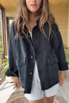 Women's Casual Hooded Denim Jacket