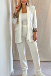 Women's Casual Lapel Loose Suit Two-piece Suit