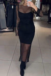 Women's Sexy See-through Mesh Dress