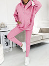 (S-5XL) Plus Size Casual and Comfortable Sweatshirt Two-piece Suit