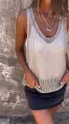 Hollow Knit Woolen Jumper Top