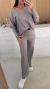 Women's Round Neck Casual All-match Suit