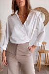 Women's Stylish Casual V-neck Shirt